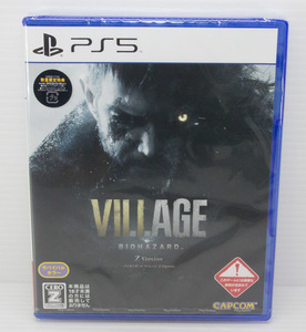 ◆新品未開封◆【PS5】BIOHAZARD VILLAGE Z Version