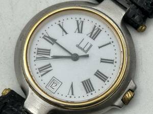 DUNHILL ダンヒル　本物　人気シリーズ　ミレニアム　コンビモデル　メンズ腕時計　稼働品
