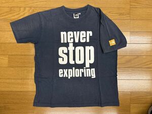 【レア】15年物　ビンテージTシャツ　古着　THE NORTH FACE Tシャツ ロゴT NEVER STOP EXPLORING