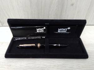 モンブラン　MONT BLANC／万年筆 マイスターシュテュック 146 軸黒色 文具　箱付　ペン先14K M字