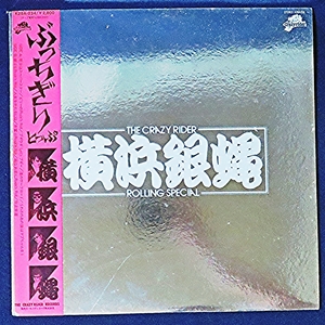 ぶっちぎり とっぷ 横浜銀蝿 1982年 昭和 LP 嵐 Johnny 翔 TAKU アルバム レコード 昭和 ロックンロール つっぱり リーゼント ロック USED