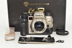 231445★ほぼ新品★minolta α-9 Ti チタンモデル