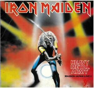 IRON MAIDEN / HEAVY METAL ARMY MAIDEN JAPAN LIVE! レコード / EMS-41004