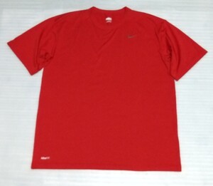 ☆THE NIKE TEE ナイキ BETTER WORLD.COM 半袖Tシャツ Mサイズ スポーツFIT DRIウェア フアッション ティー 赤レッド軽量 約150gグレイGLAY