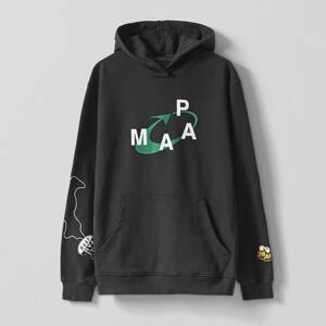 新品 MAAP × PAM Print Hoodie Lサイズ ブラック マープ パム プリント フーディー パーカー PAAM P.A.M. Rapha ラファ