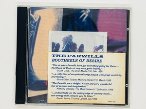 即決CD The PARWILLS Bootheels of Desire / TWNG001 X28