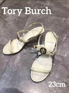 TORY BURCH トリーバーチ サンダル 23cm ミュール ヒール