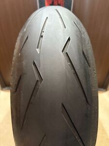 中古MCタイヤ PIRELLI DIABLO ROSSO CORSAⅡ 190/55ZR17 ピレリ ロッソ コルサ2 190 55 17 4917 M3623