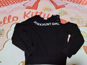 Pink hunt薄手トレーナー150