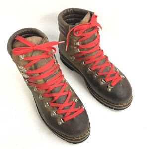 80s-90s?/Vintage☆ハンワグ/hanwag☆本革/レザー/トレッキング/マウンテンブーツ【9.5/28.0/茶】重登山靴/Leather/Boots/shoes◇bZ-218