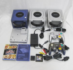 ● ニンテンドー ゲームキューブ 3台 Nintendo GAMECUBE USED品！