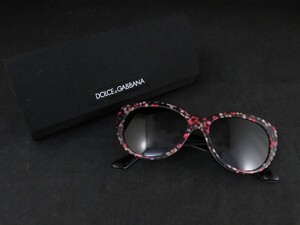 DOLCE&GABBANA　Havana On White Flowers/サングラス/BLK/BLK/DG4189-A