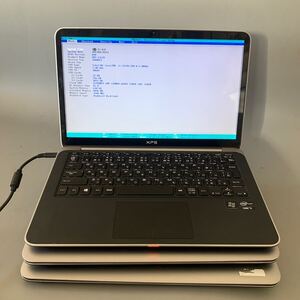 JK5841 DELL XPS L322X/Core i5-3337U 1.80Ghz /メモリー：4GB/SSD:128/BIOS確認だけ/ 画面シミ/3台セット