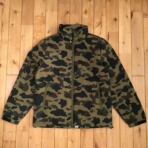 ★新品★ ダウンジャケット Sサイズ 1st camo green down jacket a bathing ape bape エイプ ベイプ アベイシングエイプ 迷彩 e51