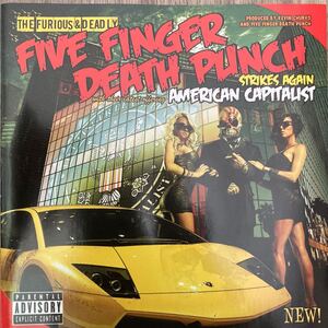 ★ファイヴ・フィンガー・デス・パンチ★FIVE FINGER DEATH PUNCH★アメリカン・キャピタリスト★AMERICAN CAPITALIST★