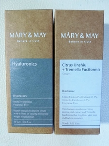 韓国コスメ　MARY & MAY Hyaluronics Citrus Unshiu 2箱