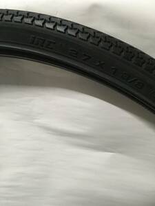 IRC アイアールシー 自転車 タイヤ&チューブ　セット　WO 27×1 3/8 黒　新品　