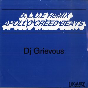 C00211945/EP1枚組-33RPM/DJ・グリヴァス (DJ GRIEVOUS)「Digital B.L.U.E Remix (RRCRG-060216・ヒップホップ・HIPHOP・カットアップDJ)