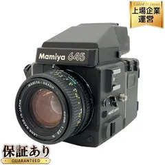 MAMIYA M645 SUPER 中判カメラ 80mm F2.8レンズセット カビあり AEプリズムファインダー 120フィルムバック付き マミヤ ジャンク C9482949