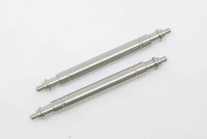 社外品 新品 ロレックス用 Rolex SWISS製 20mm 径2.0mm バネ棒 2本セット NJ 横穴なし メンズ スポーツモデル オイスターブレス用