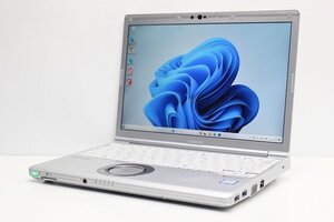 1円スタート ノートパソコン Windows11 WPS office搭載 Panasonic レッツノート CF-SV7 第8世代 Core i5 SSD256GB メモリ8GB カメラ