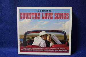 ●送料無料●中古CD● 3CD / 75 Original Country Love Songs / NOT3CD193 / 5060342021939 GLEN CAMPBELL JIM REEVES WILLIE NELSON 他 