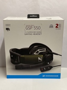 【ヘッドセット】 ZENNHEISER [GAMING SERIES GSP550] 7.1SURROUND SOUND GAMING HEADSET