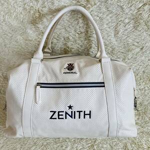 【激レア】ZENITH ゼニス ノベルティボストンバッグ ADMIRAL WH