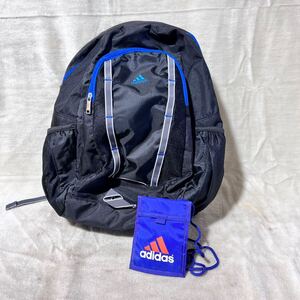 C1688 adidas アディダス リュックサック サコッシュ 2点セット ユーズド どちらも使用感少なめ 