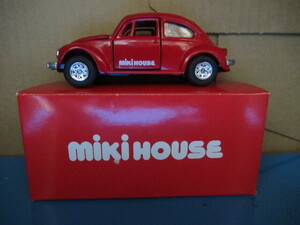 フォルクスワーゲン 1200LE ミキハウス 赤 mikihouse 日本製 1/43 VOLKSWAGEN　 トミー TOMICA DANDY F11 VW 