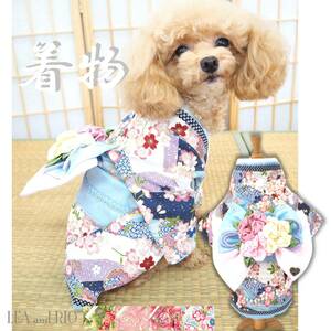 着物 和服 和装 P715 P717 P723 極小犬 パピー 超小型犬 小型犬 犬 猫 ペット 服 犬服 猫服 犬の服 猫の服 七五三 初詣 成人式 可愛い 秋冬