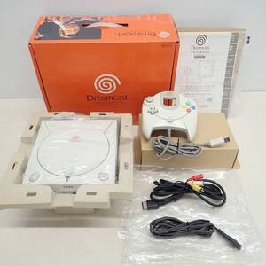 動作品 シリアル一致 DC ドリームキャスト 本体 HKT-3000 ドリキャス DreamCast セガ SEGA 箱説付【GM；V0DL0019