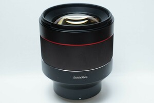  SAMYANG サムヤン AF 85mm F1.4 FE ソニー　Eマウント　SONY　