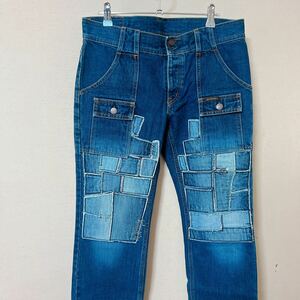 hysteric glamor KINKY パッチワークデニムパンツ　DENIM ヒステリックグラマー