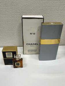 【SYC-4377】1円スタート CHANEL 香水 2点 No19 EDP 50ml COCO CHANEL PARFUM 7.5ml 状態写真参照 フレグランス 長期保管品