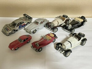 ヴィンテージミニカー Mercedes CLK-GTR MERCEDES BENZ 500K ROADSTER MERCEDES-BENZ SSK 他 まとめ 7点