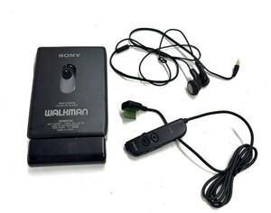 F195-CH4-1260 ◎ SONY ソニー WALKMAN ウォークマン カセットプレーヤー WM-EX606 オーディオ機器 イヤホン付き 通電確認済み③