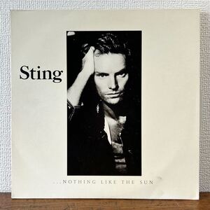 2枚組 NOTHING LIKE THE SUN ナッシング・ライク・ザ・サン Sting スティング C35Y3203 A&M RECORDS 歌詞カード アナログ LP レコード 1987