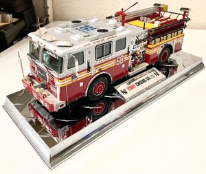 T333【中古】コード 3 1/32 ダイヤモンド プレート FDNY エンジン 68 ヤンキース