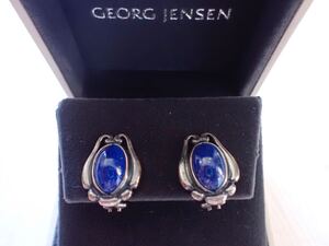 ジョージジェンセン イヤリング 2009 925 Georg Jensen ストーン