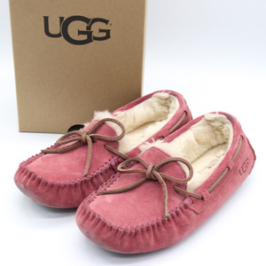 アグ モカシン ダコタ 5612 ボア 防寒 ムートン シューズ 靴 レディース 22サイズ ピンク UGG