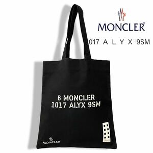 正規品 限定 MONCLER HOUSE OF GENIUS × 1017 ALYX 9SM モンクレール アリクス トートバッグ キャンバス ロゴプリント