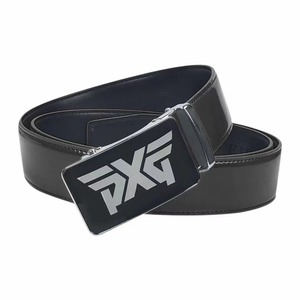 PXG メンズ ゴルフ レザー ベルト 黒D