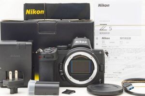 ☆極上美品☆ Nikon ニコン Z5 ボディ 元箱 付属品 Shot数 10,400枚前後 ♯24091204