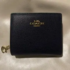 【極美品】COACH 二つ折り財布 チャーム