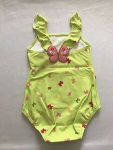 新品タグ付き＊ジンボリー蝶々水着ワンピース水着 女の子18-24MOS/90