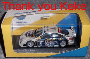 1/43 LAST RACE オペル カリブラ DTM 1995 ロズベルグ 2号車 OPEL Caribra THANK YOU KEKE