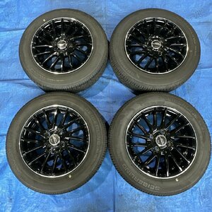 [24T00570A] 165/70R14 SEIBERLING SL201 2022年製 夏タイヤ SCHNEIDER 社外 アルミホイール 14×5.5J+38 14インチ PCD100/4H 4本セット