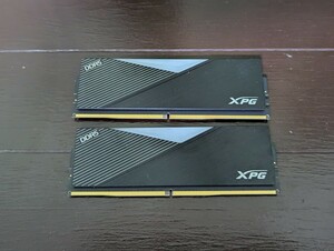 【送料無料】 ADATA XPG ARGB対応 DDR5メモリ 32GB（16GB×2） 6000MHz CL30 AMD EXPO