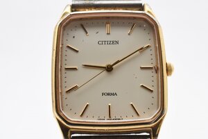 シチズン フォルマ スクエア コンビ 4634-H02543 クォーツ ボーイズ 腕時計 CITIZEN FORMA